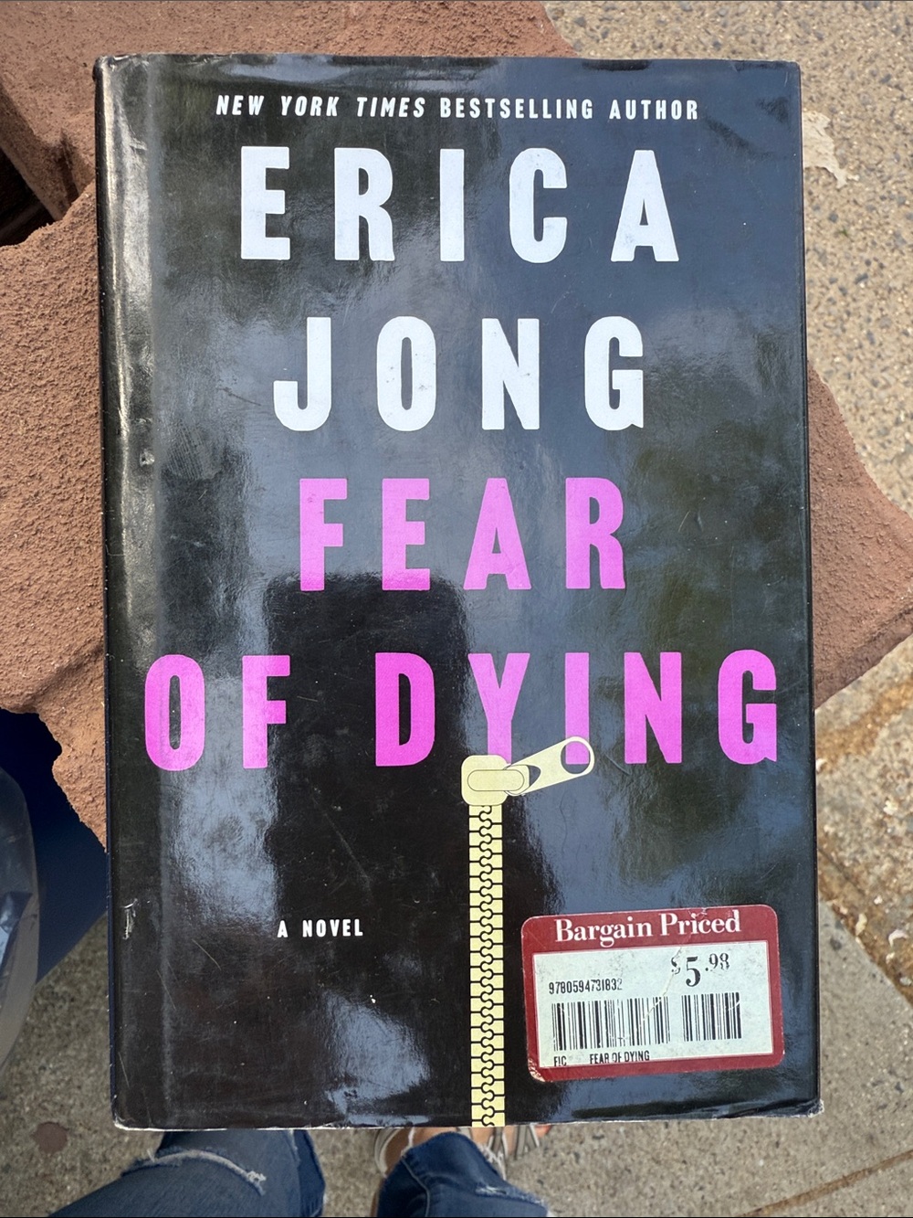 Erica Jong - Fear of Dying (Black & Pink Hardcover)